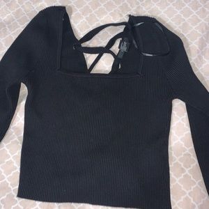 Forever 21 black sweater too